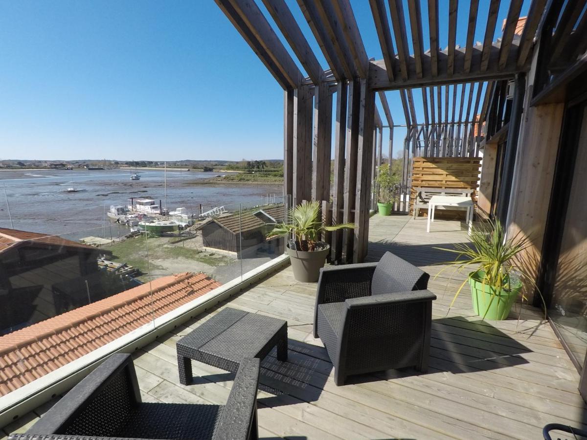 Arcachon T3 Wifi Les Perles De L Aiguillon Vue Bassin 1Ere Ligne 4 A 6 Personnes Apartment Exterior foto